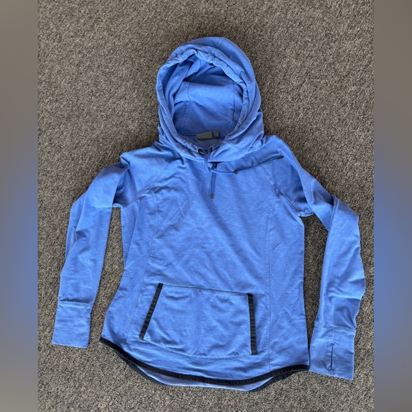 Athleta Women's Blue Hoodie - Picture 1 of 2